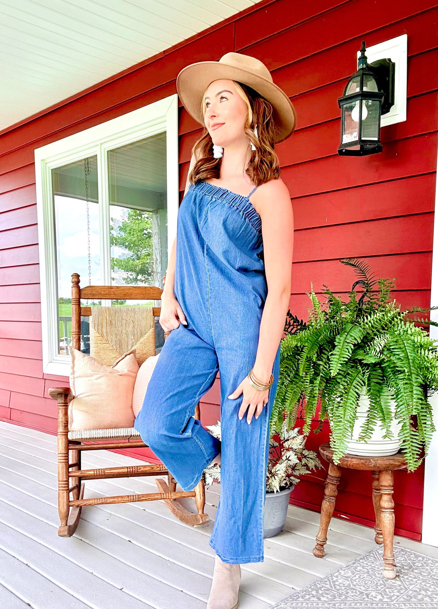 Blue Bird Jumpsuit | Denim