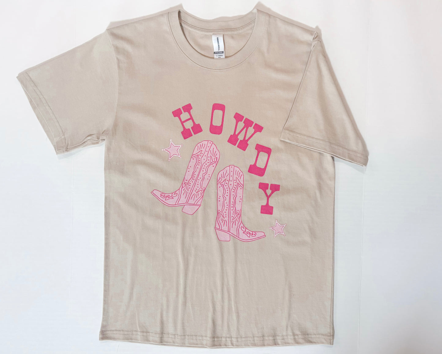 Howdy Graphic Tee | Cream
