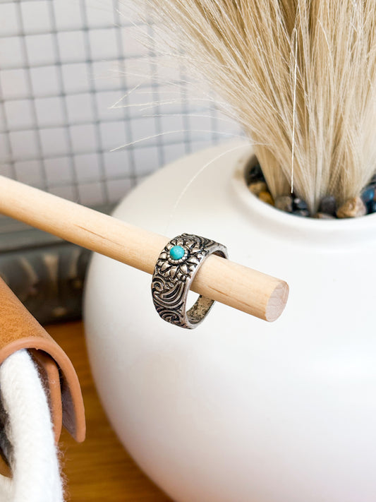 Paisley Ring | Turquoise