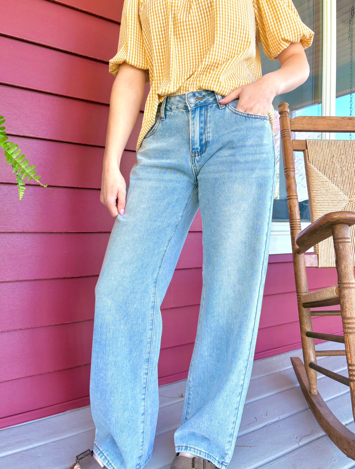 Low Rise Boyfriend Jeans