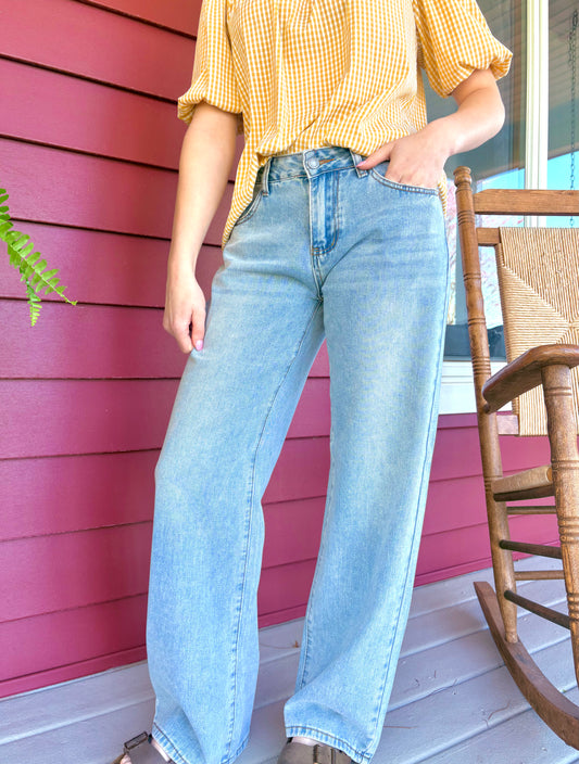 Low Rise Boyfriend Jeans | Denim