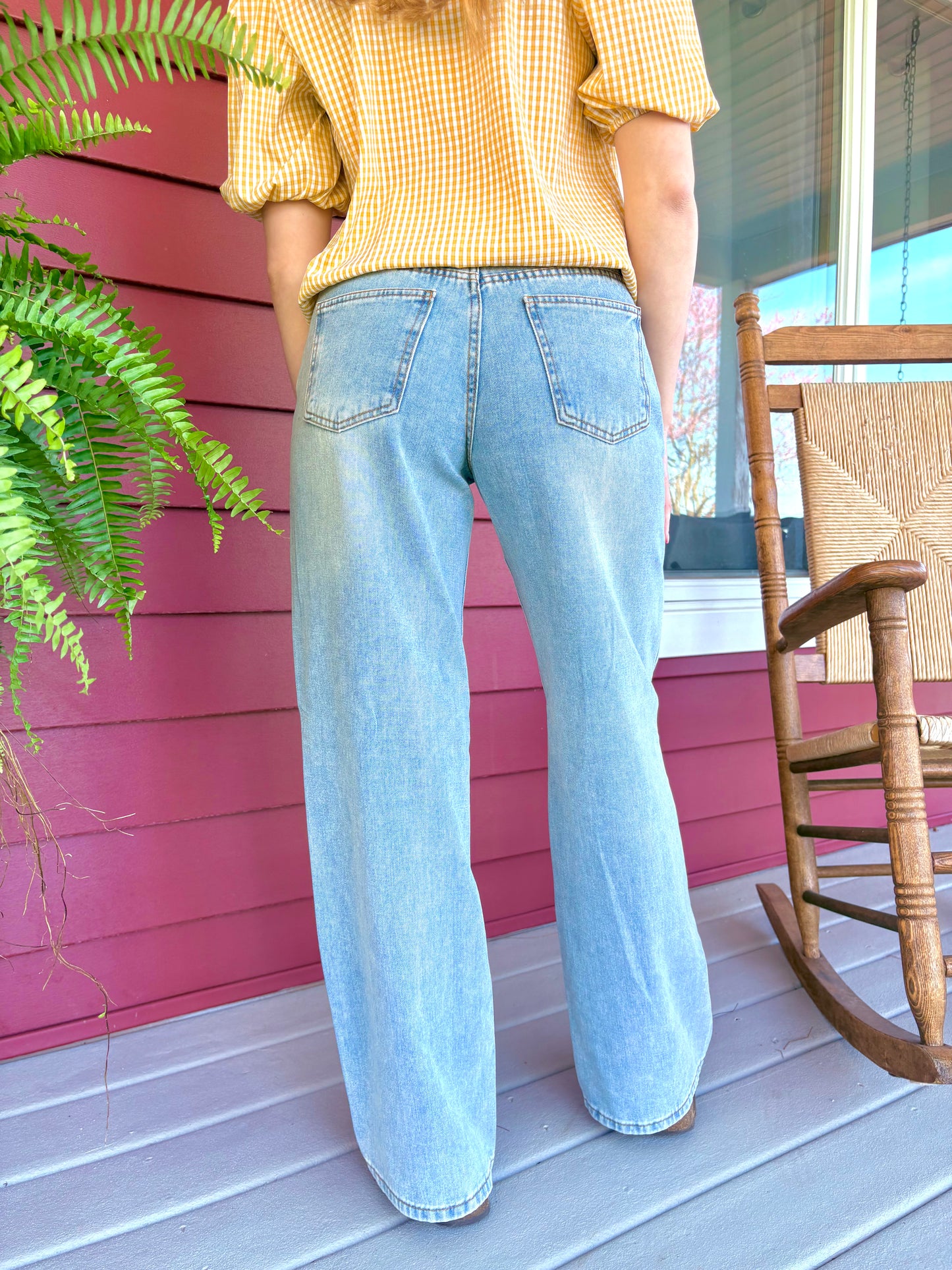 Low Rise Boyfriend Jeans