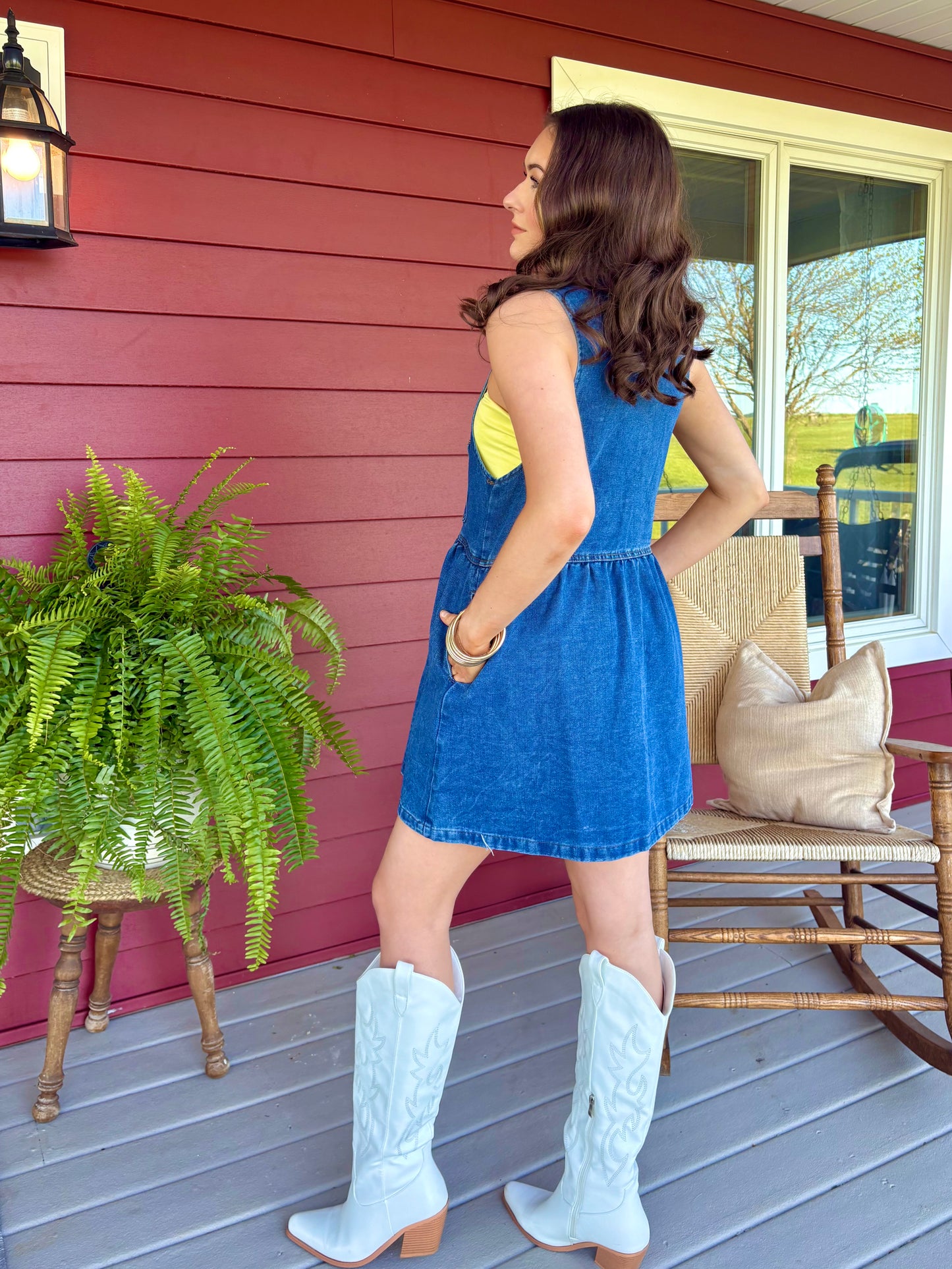 Blue Jean Baby Dress