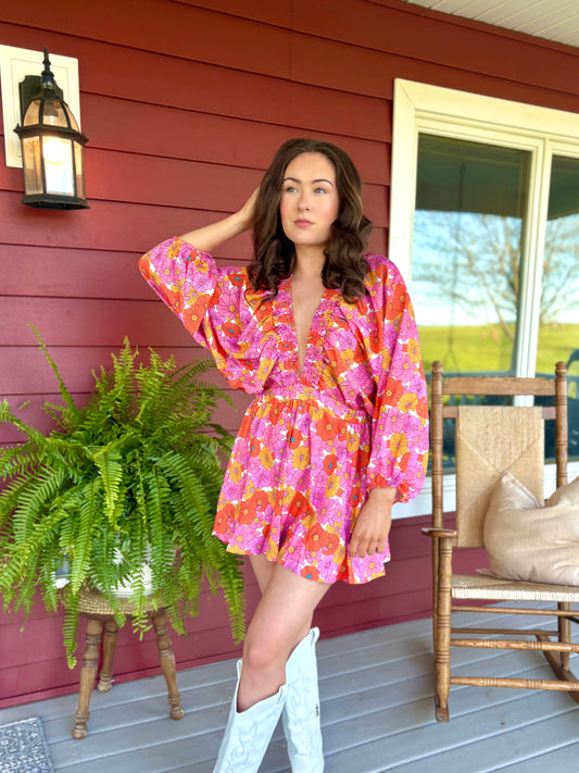 Flower Child Romper