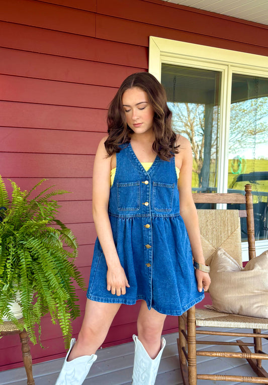 Blue Jean Baby Dress