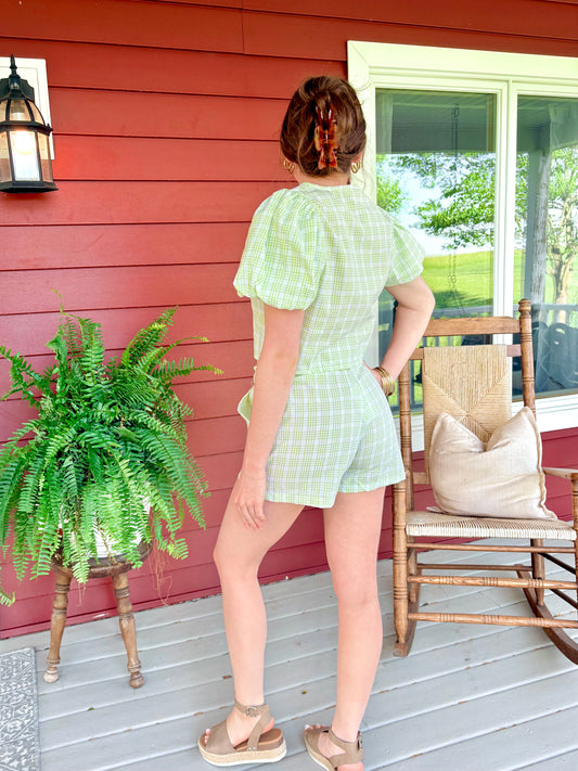 Cutie Plaid Shorts