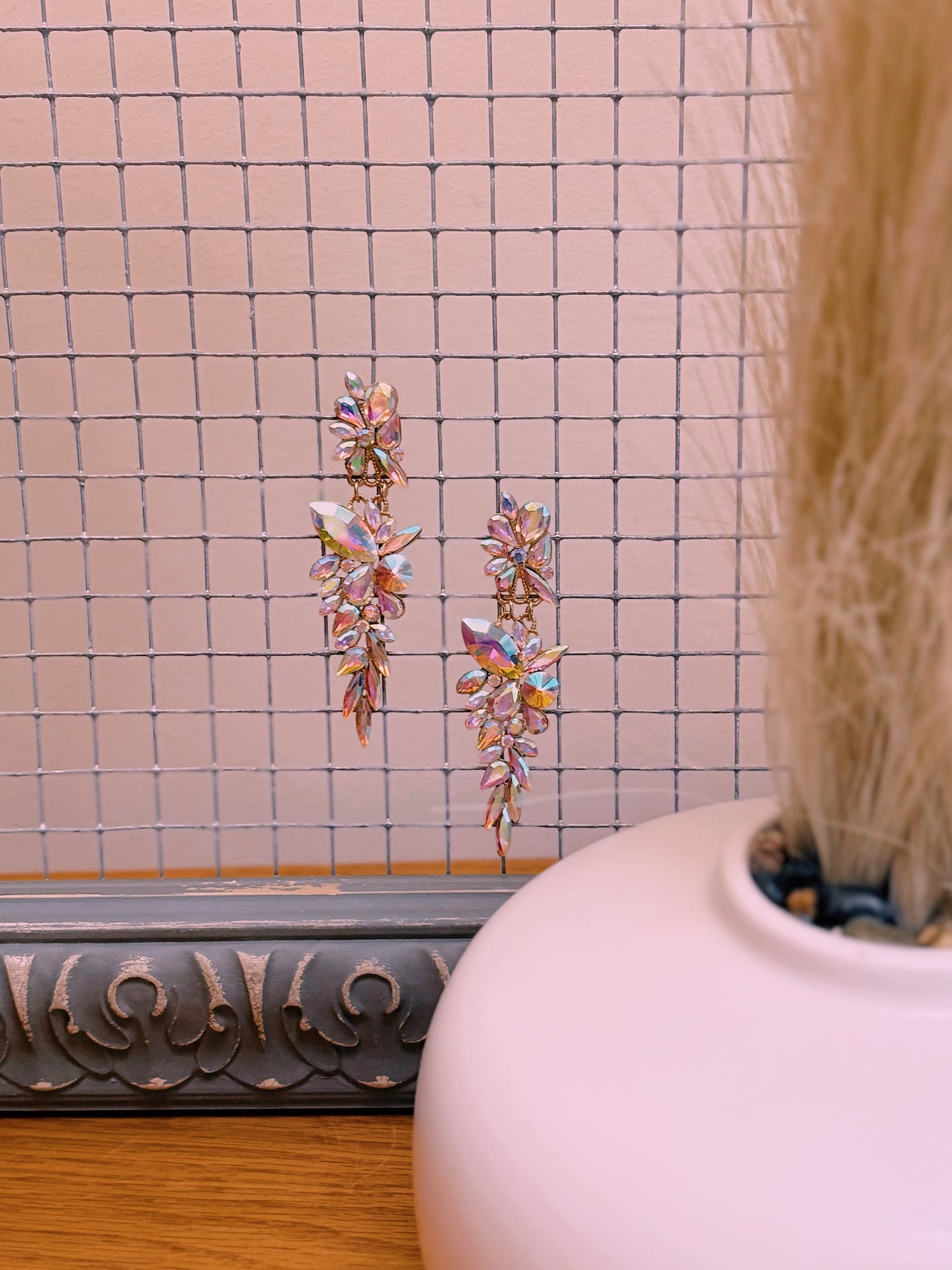Statement Earrings | Iridescent