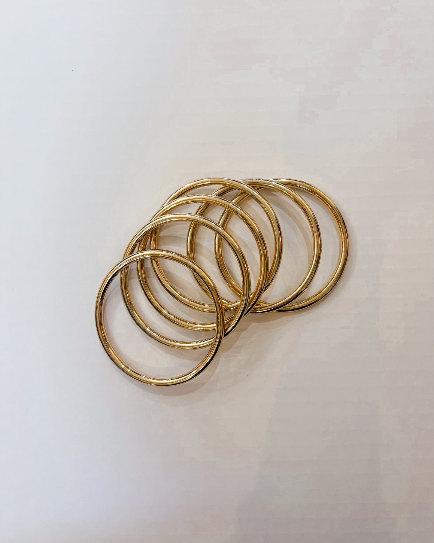 Gold Bangle Bracelet Set