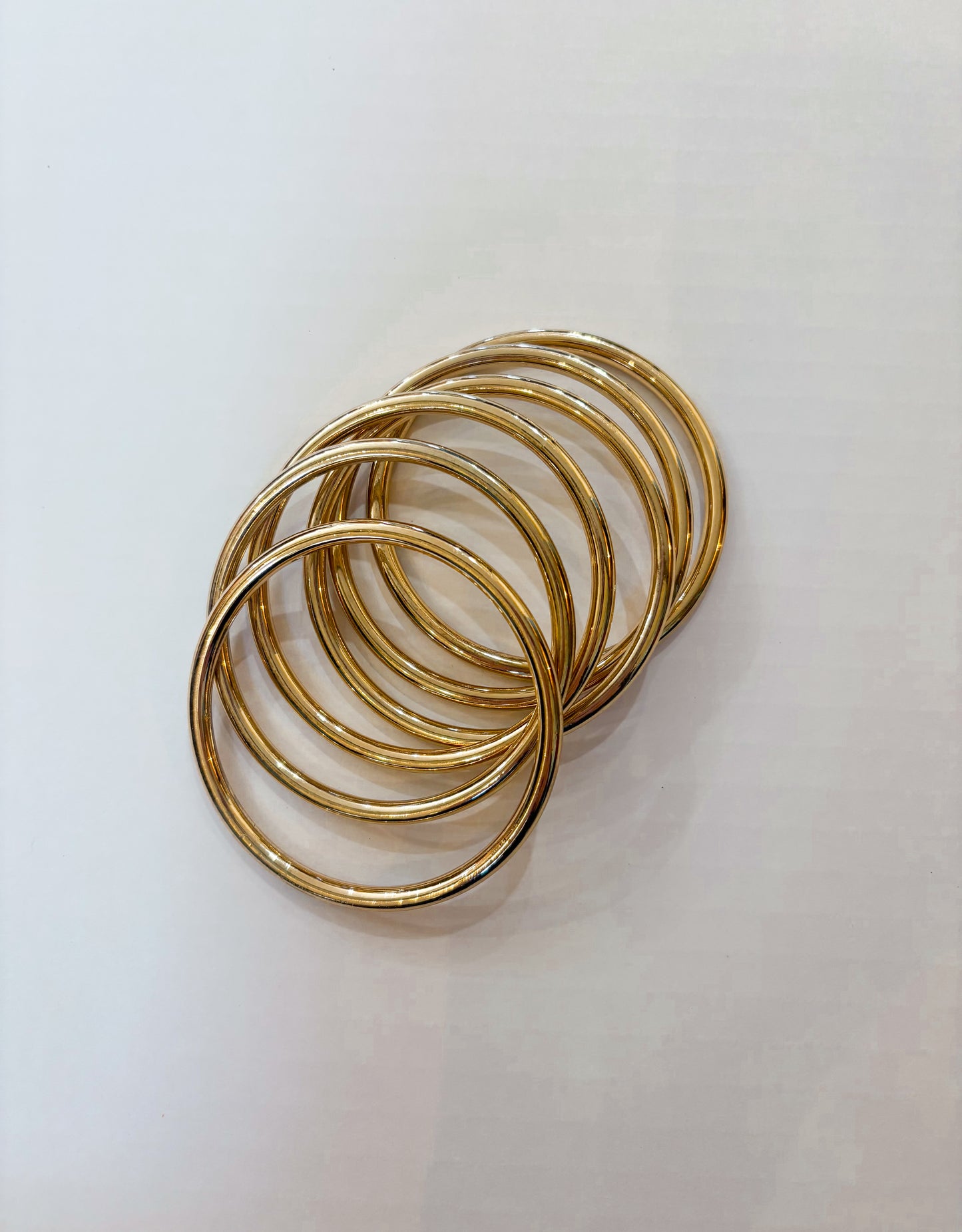 Gold Bangle Bracelet Set