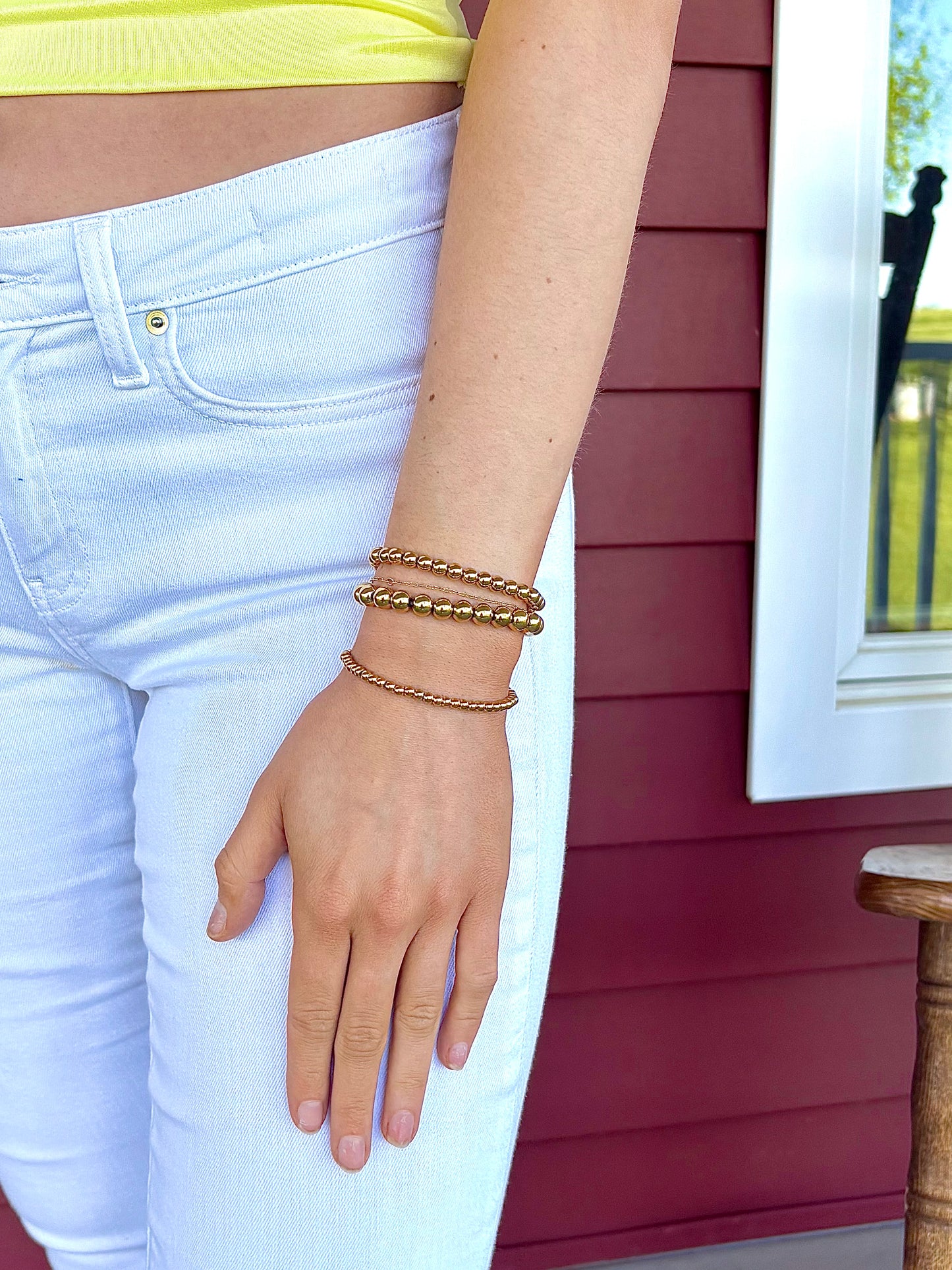 Golden Days Bracelet Stack | Gold